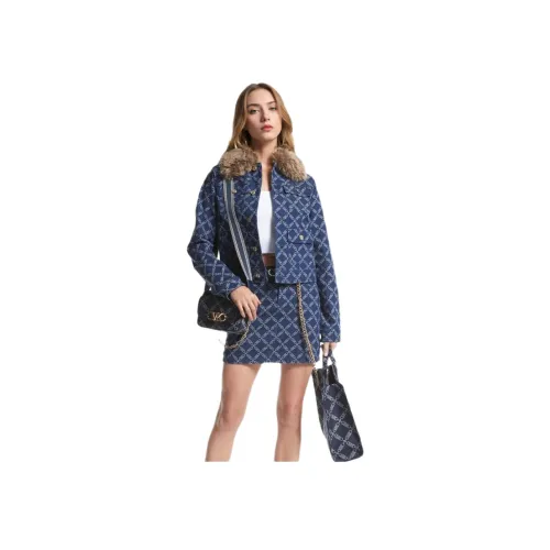MICHAEL KORS Denim Jacket Women's Blue