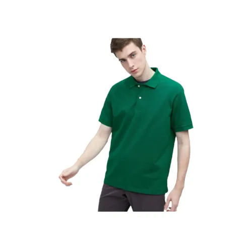 UNIQLO Поло Мужское Бирюзовый