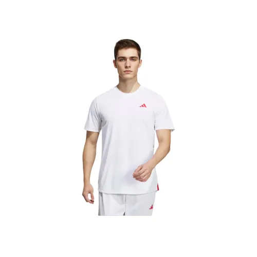 Adidas Chinese Tennis Team Olympic Series Белая Мужская Футболка