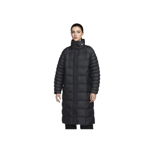 Nike Пуховая куртка Женская Черная