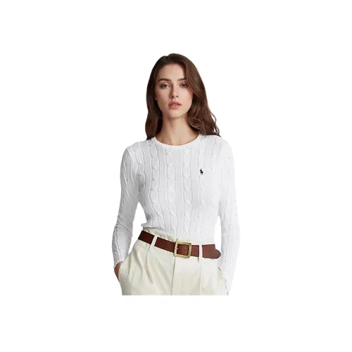 Polo Ralph Lauren Белые Женские Свитеры
