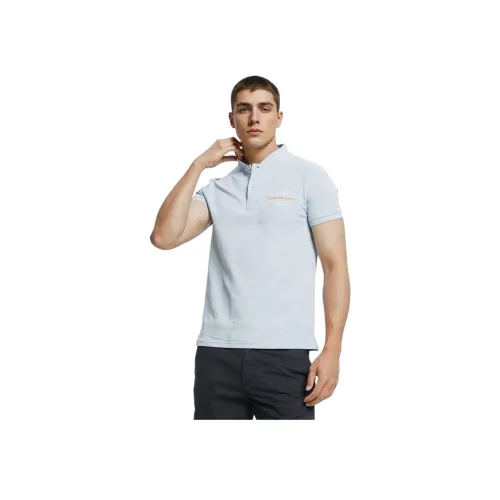 Calvin Klein Light Blue Men's Polo Кальвин Кляйн Светло-Синий Мужское Поло