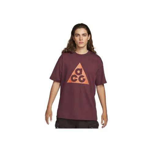 nike ACG T Рубашка Мужская Бордовая