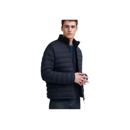 UNIQLO Пуховик Мужской Темно-Синий