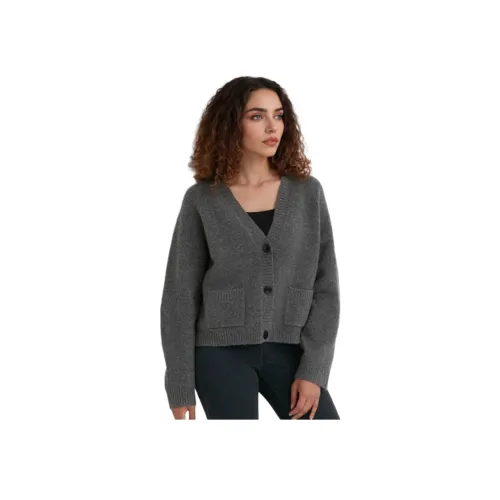 UNIQLO Трикотаж Женский Asphalt Серый