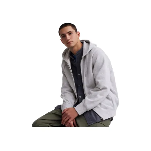 UNIQLO Свитшот Унисекс Небесный Серый