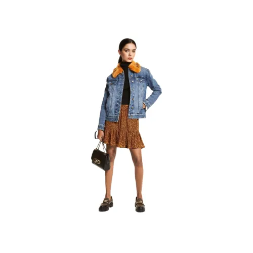 MICHAEL KORS Denim Jacket Women's Blue