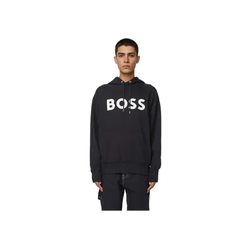 HUGO BOSS Толстовка Мужская Черная