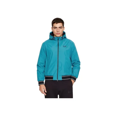 EMPORIO ARMANI EA7 Куртки и Пальто Мужской Синий