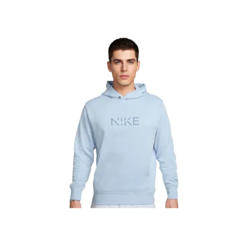 Nike Толстовка Мужская Светло-Синяя