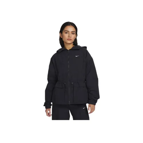 nike Sportswear Everything Wovens Куртки Пальто Женские Черный