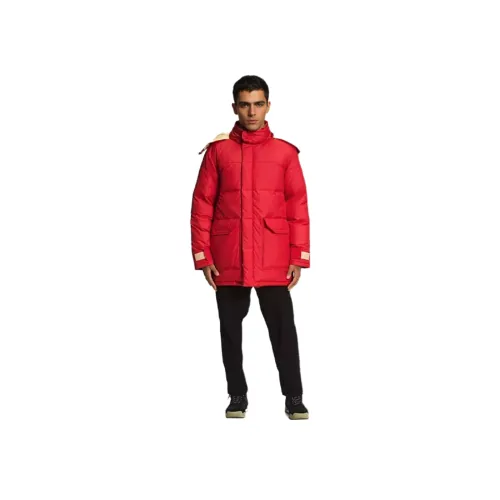 THE NORTH FACE Пуховик Мужской Красный