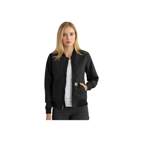 Carhartt 102524 Женская Rugged Flex® Холщовая Куртка 1 Теплый Рейтинг Куртки Пальто Свободный крой Женская