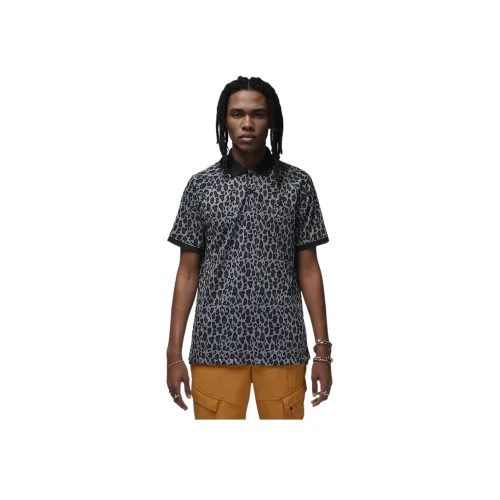 Джордан Dri Fit Sport Поло Мужское Дымчатый Серый