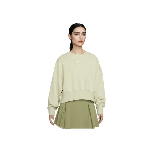 Nike Sportswear Phoenix Fleece Толстовка Женская Зеленая