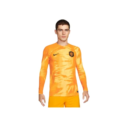 Nike Dri FIT Long Sleeve Футбол Джерси Футбол Джерси Мужской Желтый