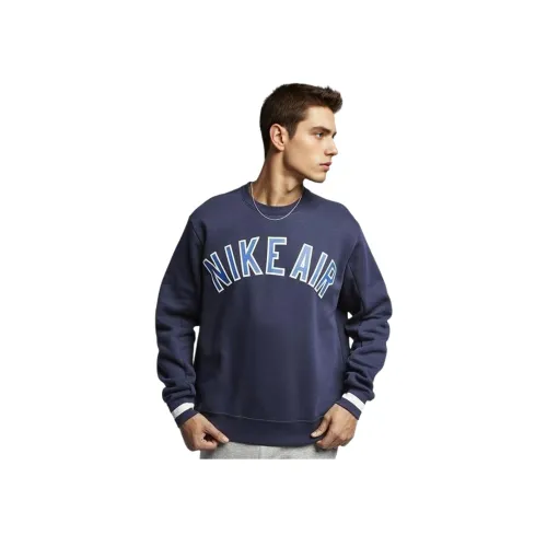 Nike Толстовка Мужская Темно-Синяя