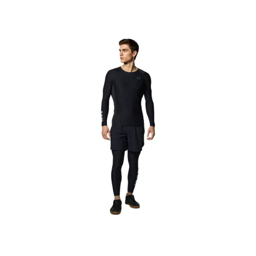 Under Armour UA Термо Шестерня Броня T Рубашка Мужская Черная