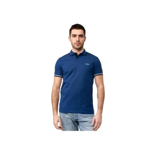 Hugo Boss Поло Мужское Синее