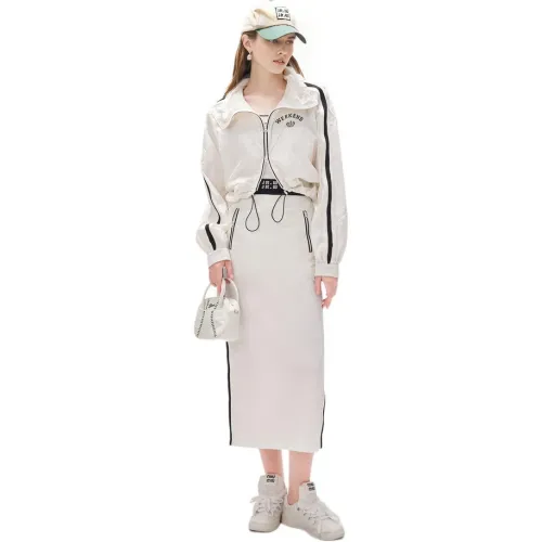 JORYAweekend Куртки Пальто Женские Белые