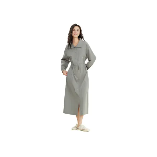 Fragment Trenchs Women's Light Gray