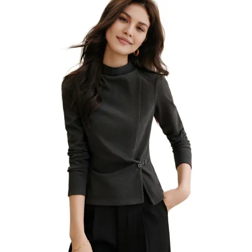 Mo Han Yi Mei Трикотаж Женский Темно-Серый