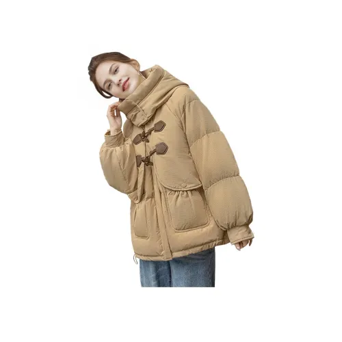 Cypress House Пуховик Женские Хаки