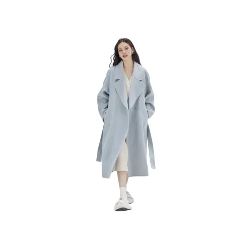 DEAR DEER PUFF Пальто Женское Светло-Синий