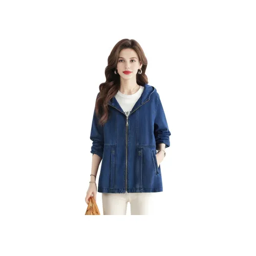Cypress House Denim Куртка Женская Темно-синяя