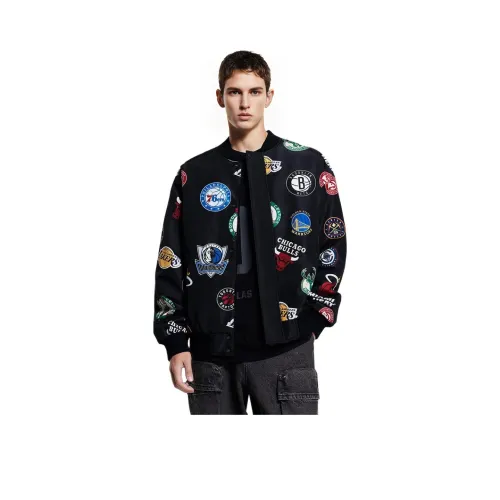 JACK JONES· Джек JONES X NBA Co Бренд Куртка Унисекс