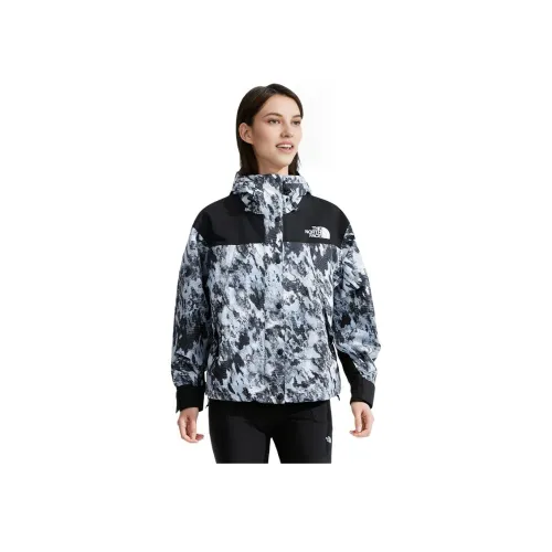 The North Face Icon SS25 Водонепроницаемый Ветрозащитный Водоотталкивающий Устойчивый к истиранию Ветровка Женские