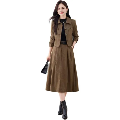 PIERRE CARDIN Комплект с юбкой Женские Кофе