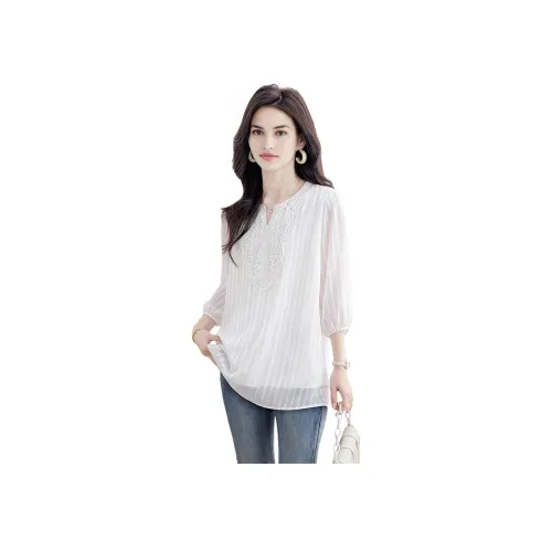 Cypress House Белые Женские Рубашки