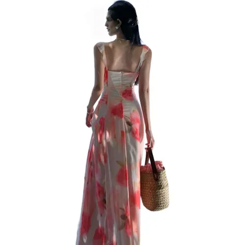 SECFLY OFFICIAL Slip Платье Женское Розовое