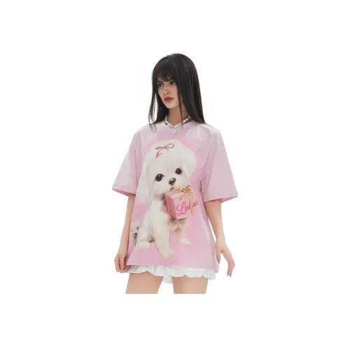 LALABOBO Женские футболки с коротким рукавом