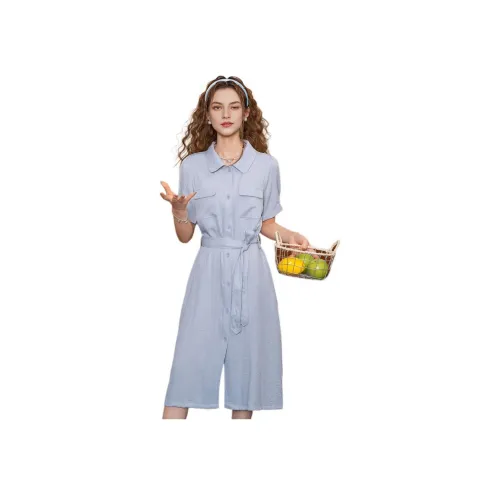 FAWENXIANGZI Короткий рукав Платье Женское