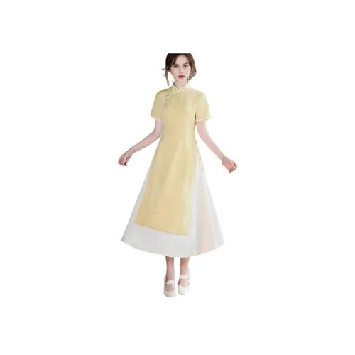 GOSO Короткий рукав платье женское