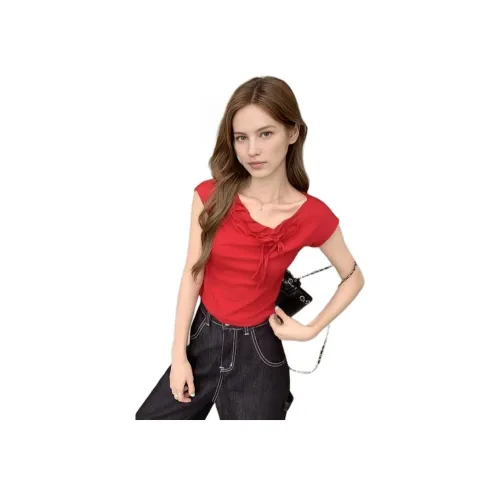 ZAZN Черные Женские Футболки