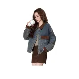 Винтажный синий (флисовая подкладка)