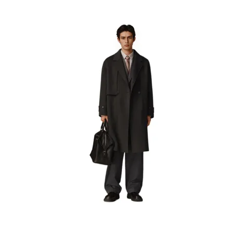 PEACEBIRD MEN Moon Mist Gray Men's Coat