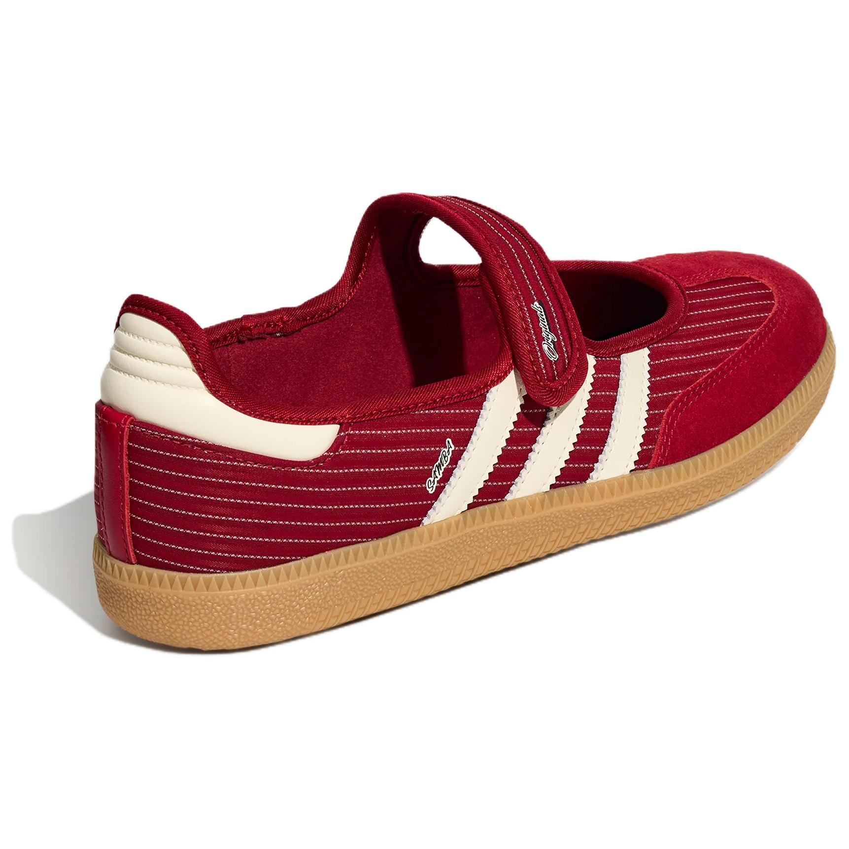 Adidas Samba Туфли Мэри Джейн Победа Красный Сливочный Женские — фото 4