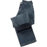 Винтажный синий (утолщенный с флисовой подкладкой)