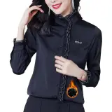 Черный с флисовой подкладкой