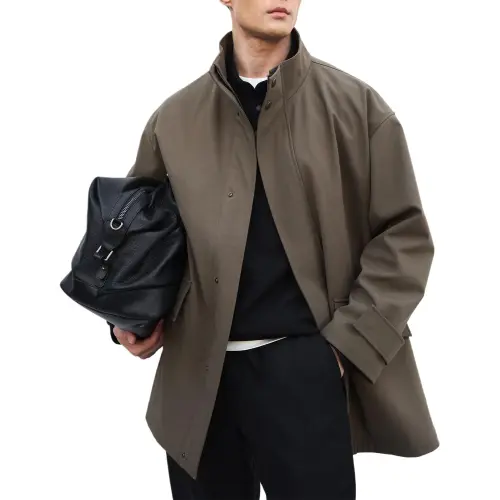 DANNINGZHEXUE Тренчкот Мужской