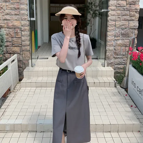 Pure Shimane Серый Женские Комплекты с юбкой