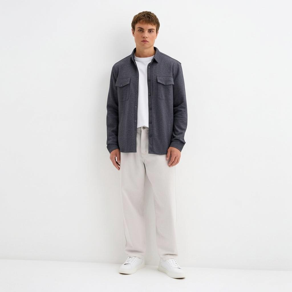 UNIQLO X Jw Anderson Fw25 Рубашка Мужская