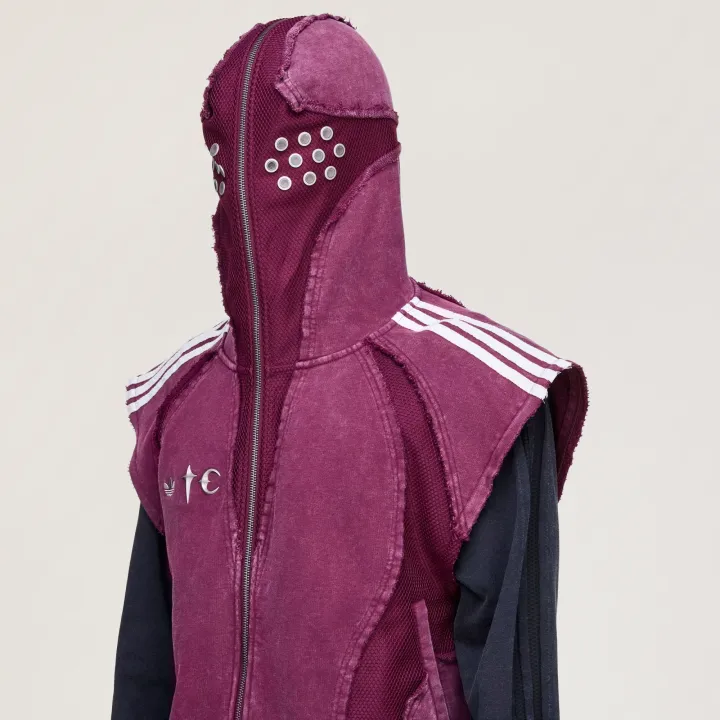 トップス THUG CLUB Adidas Originals x THUG CLUB Свитшоты с рукавом-трубкой умеренный