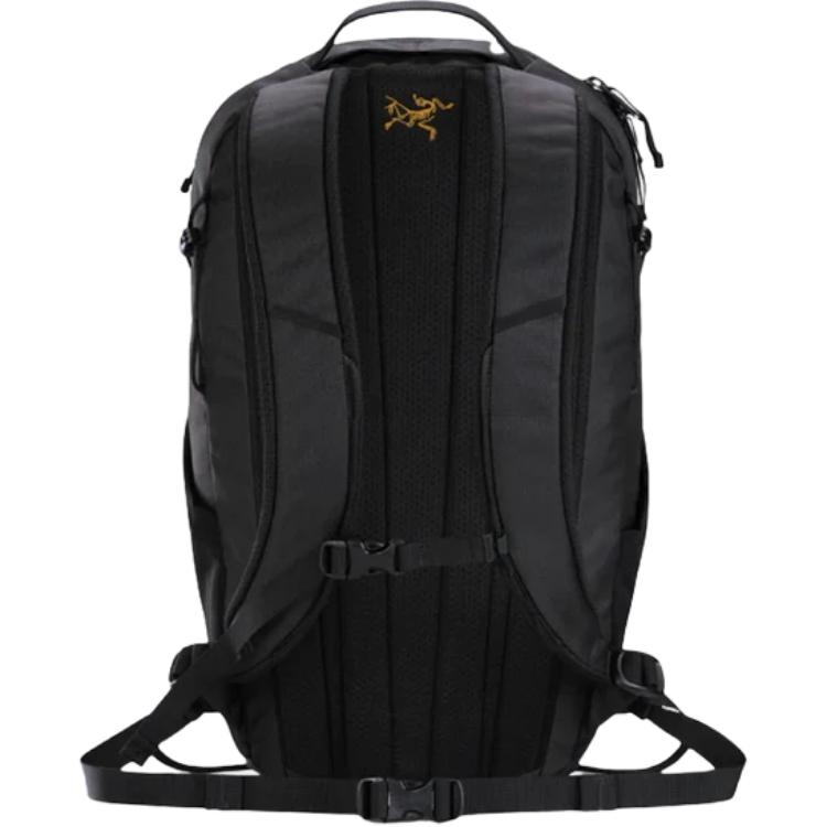 Arcteryx Mantis 16L Однотонный Большой объем Многокарманный Логотип Застежка-молния Сумка походная Полиэстер Черный Унисекс Парный — фото 4