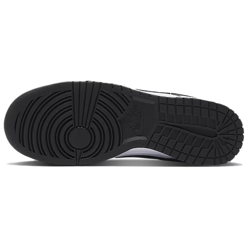 Nike Dunk Slip-Resistant Abrasion-Resistant Low-Top Скейтборд Кроссовки Мужские Белый Черный