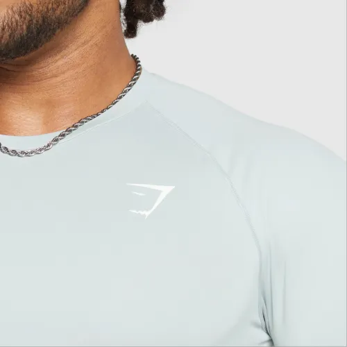 GYMSHARK Холодно-голубая мужская спортивная одежда